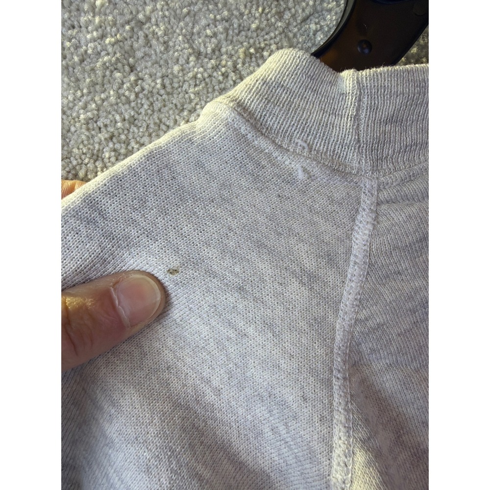 Vtg Wisconsin Badgers 1994 Rose Bowl Sweatshirt Men XL Grey Hanes Raglan USA SEE - Picture 7 of 12